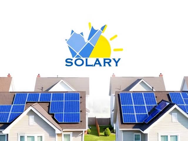 Photograph published by Solary, a solar electrical work company in Willowdale