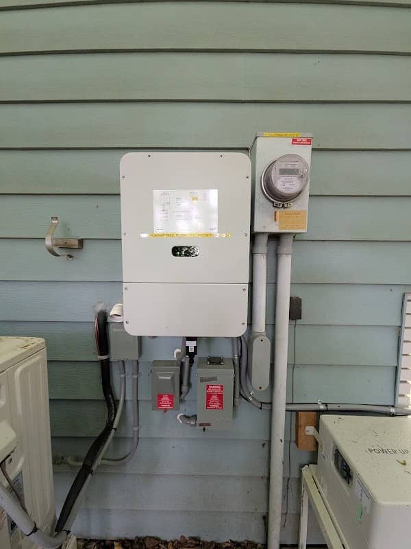 Photograph published by Vivion Energy, a solar battery storage company in Richmond Hill